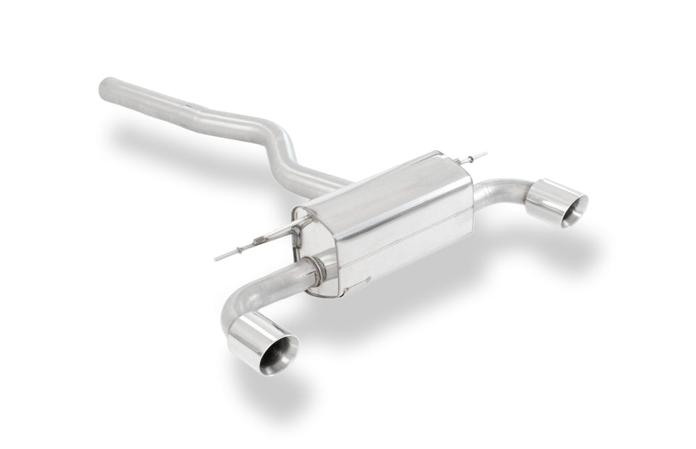 Fox passend für BMW F20/21 - 118i mit OPF Endschalldämpfer quer Ausgang rechts/links - 1x100 Typ 25 rechts/links