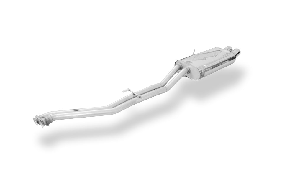Fox passend fürBMW E30 320i/ 325i Facelift Endschalldämpfer - 2x76 Typ 13