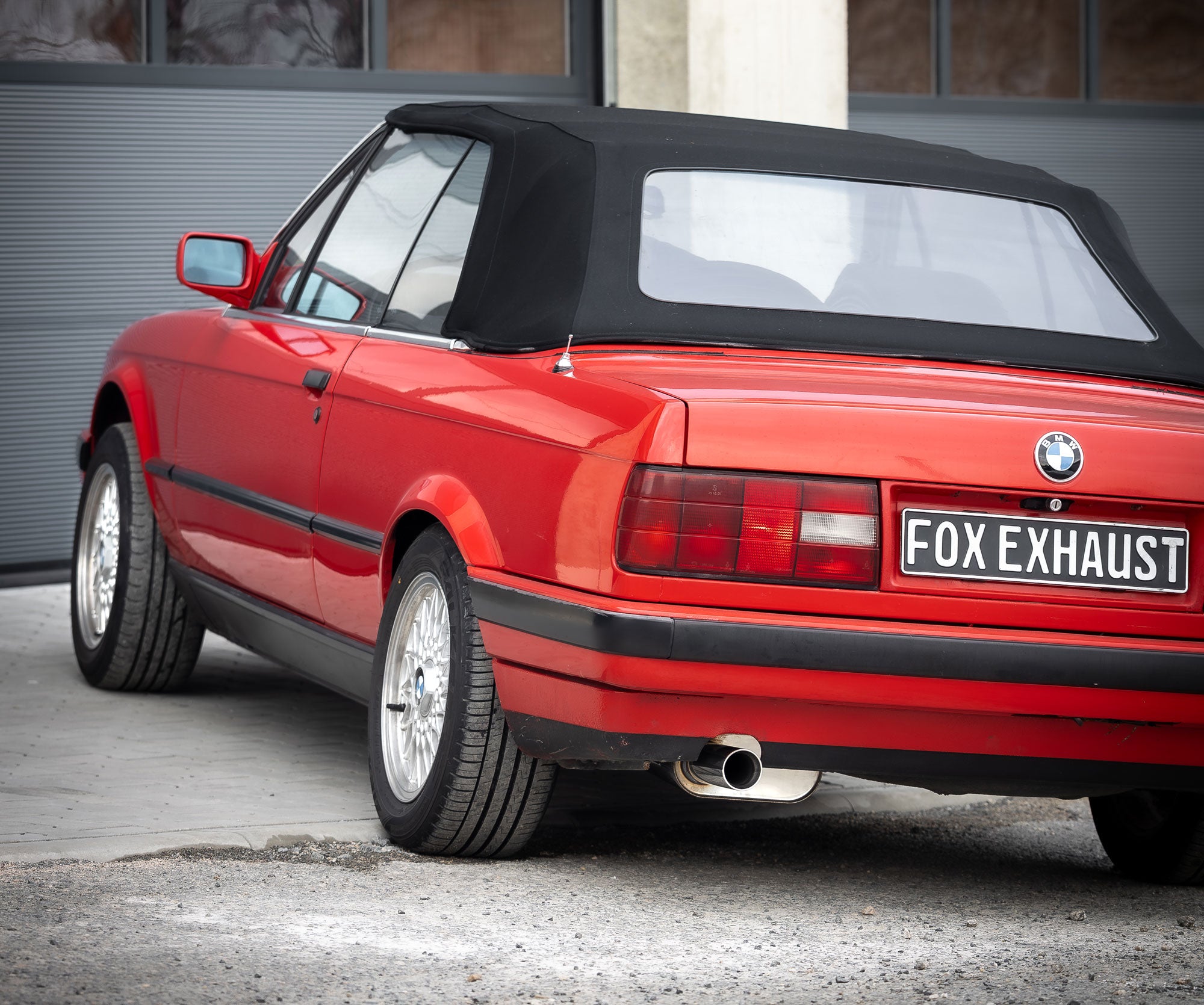 Fox passend fürBMW E30 316i/318i Limousine/ Cabrio Endschalldämpfer - 1x80 Typ 24
