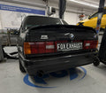 Fox passend für BMW E30 318is M-Technik 2 Endschalldämpfer - 1x76 Typ 10