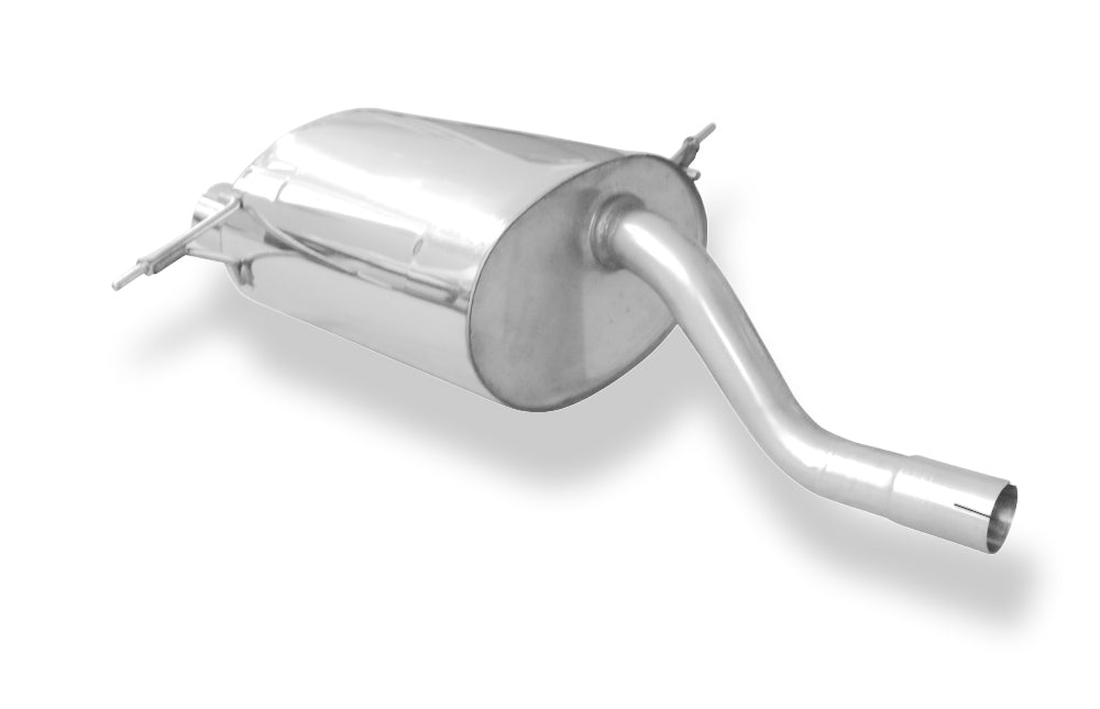 Fox passend fürBMW E36 316i/318Ti Compact Endschalldämpfer - 2x76 Typ 10