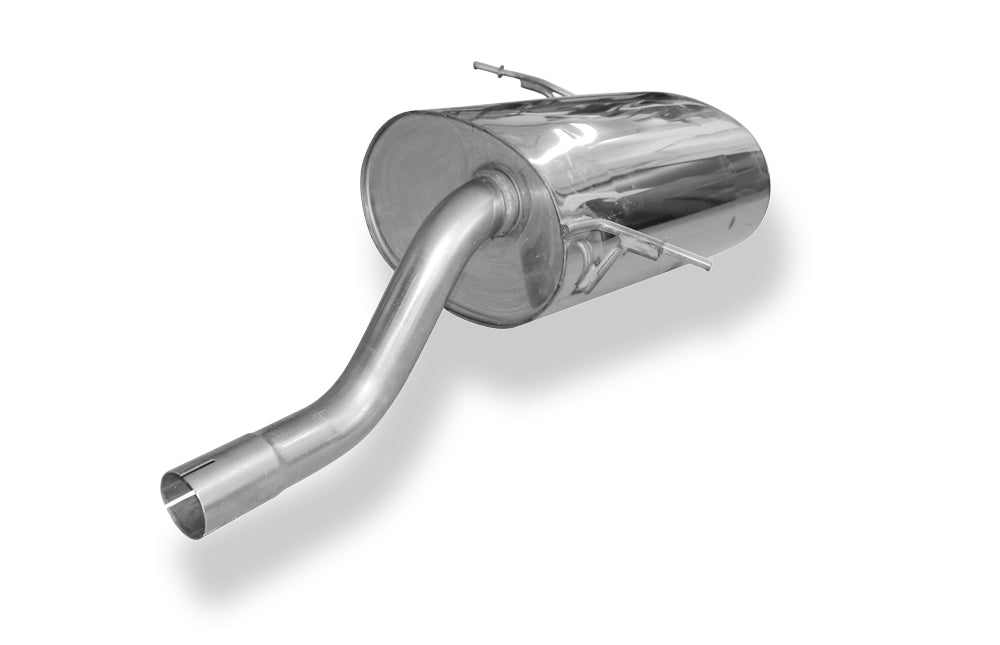 Fox passend fürBMW E36 316i/318Ti Compact Endschalldämpfer - 2x80 Typ 13