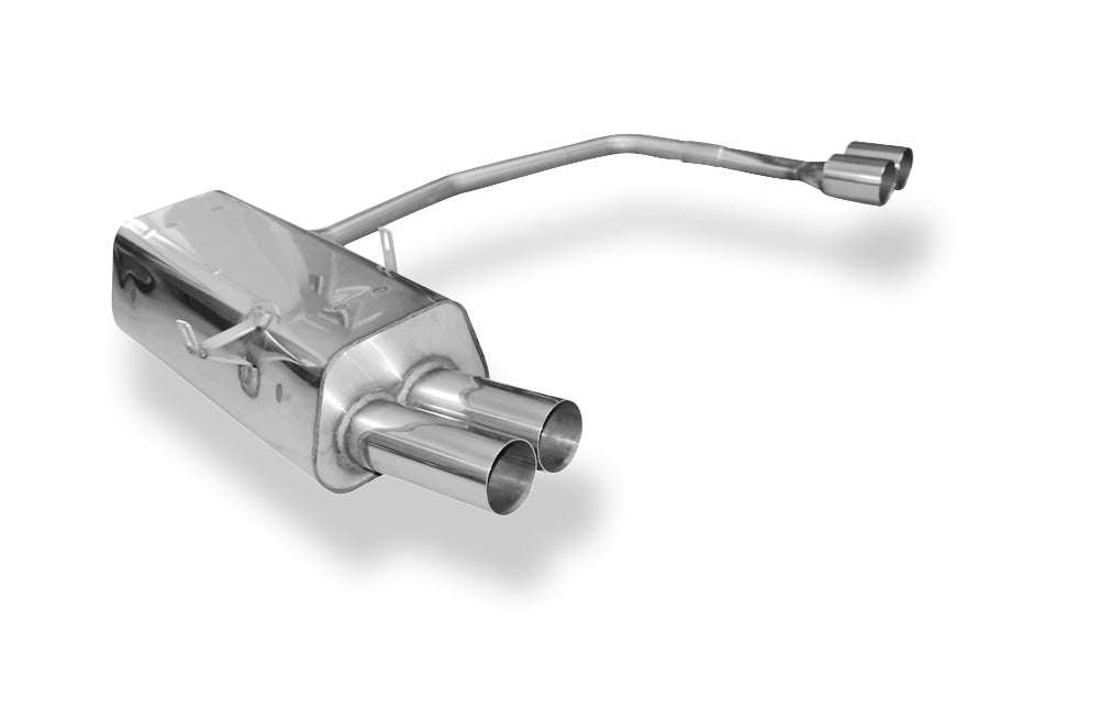 Fox passend für BMW E36 316/ 318/ 320/ 323/ 325/ 328 Endschalldämpfer Ausgang rechts/links - 2x76 Typ 10 rechts/links