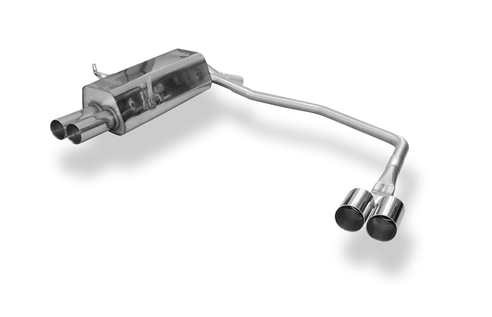 Fox passend fürBMW E36 316/ 318/ 320/ 323/ 325/ 328 Endschalldämpfer Ausgang rechts/links - 2x76 Typ 10 rechts/links
