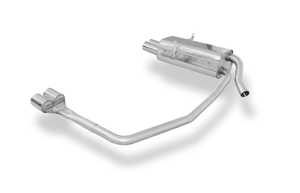 Fox passend fürBMW E36 316/ 318/ 320/ 323/ 325/ 328 Endschalldämpfer Ausgang rechts/links - 2x76 Typ 13 rechts/links