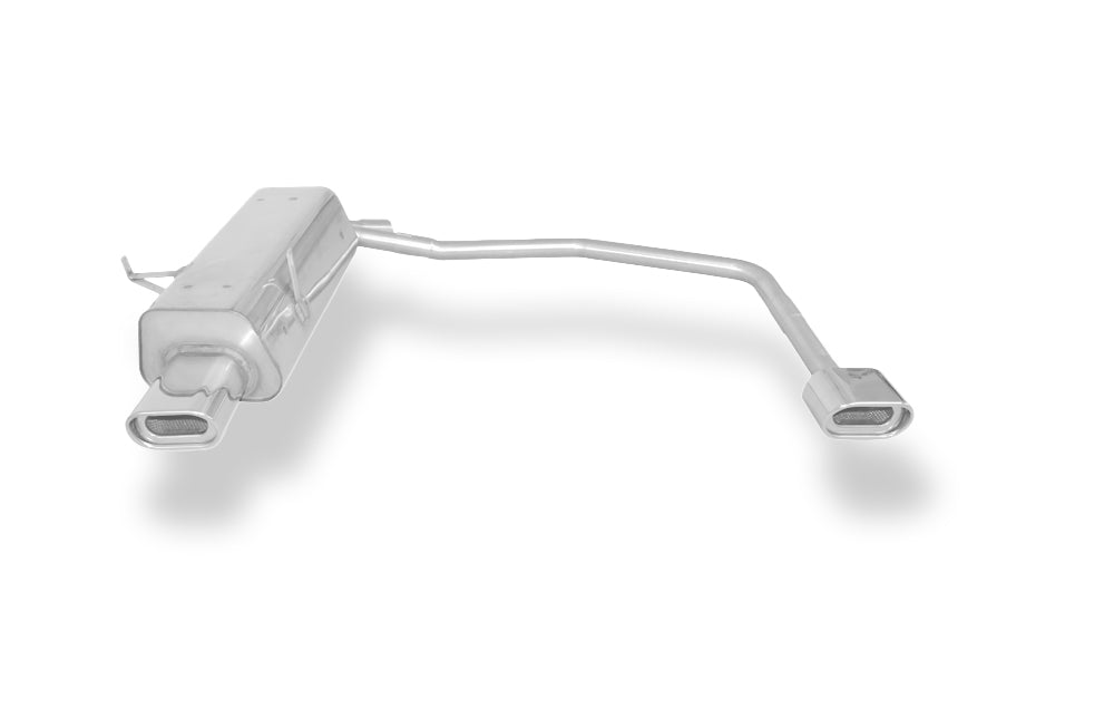 Fox passend fürBMW E36 316/ 318/ 320/ 323/ 325/ 328 Endschalldämpfer Ausgang rechts/links - 135x80 Typ 53 rechts/links