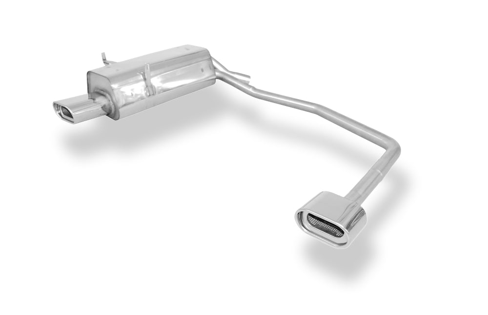 Fox passend fürBMW E36 316/ 318/ 320/ 323/ 325/ 328 Endschalldämpfer Ausgang rechts/links - 135x80 Typ 53 rechts/links