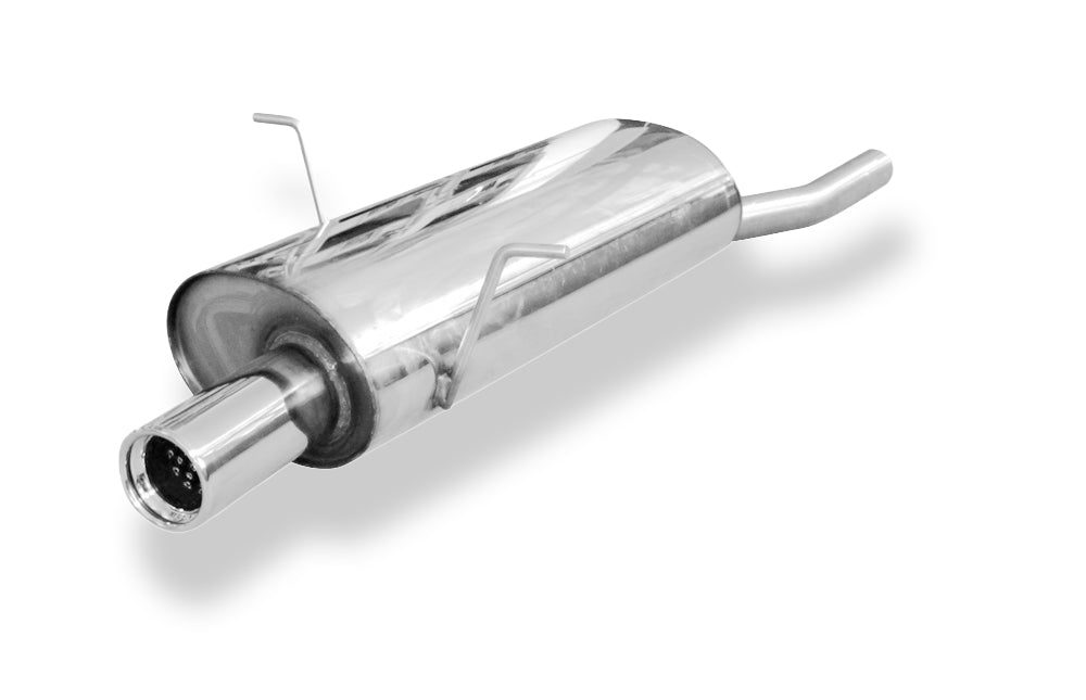 Fox passend fürBMW E46 316/ 318 Endschalldämpfer einflutig - 1x76 Typ 13