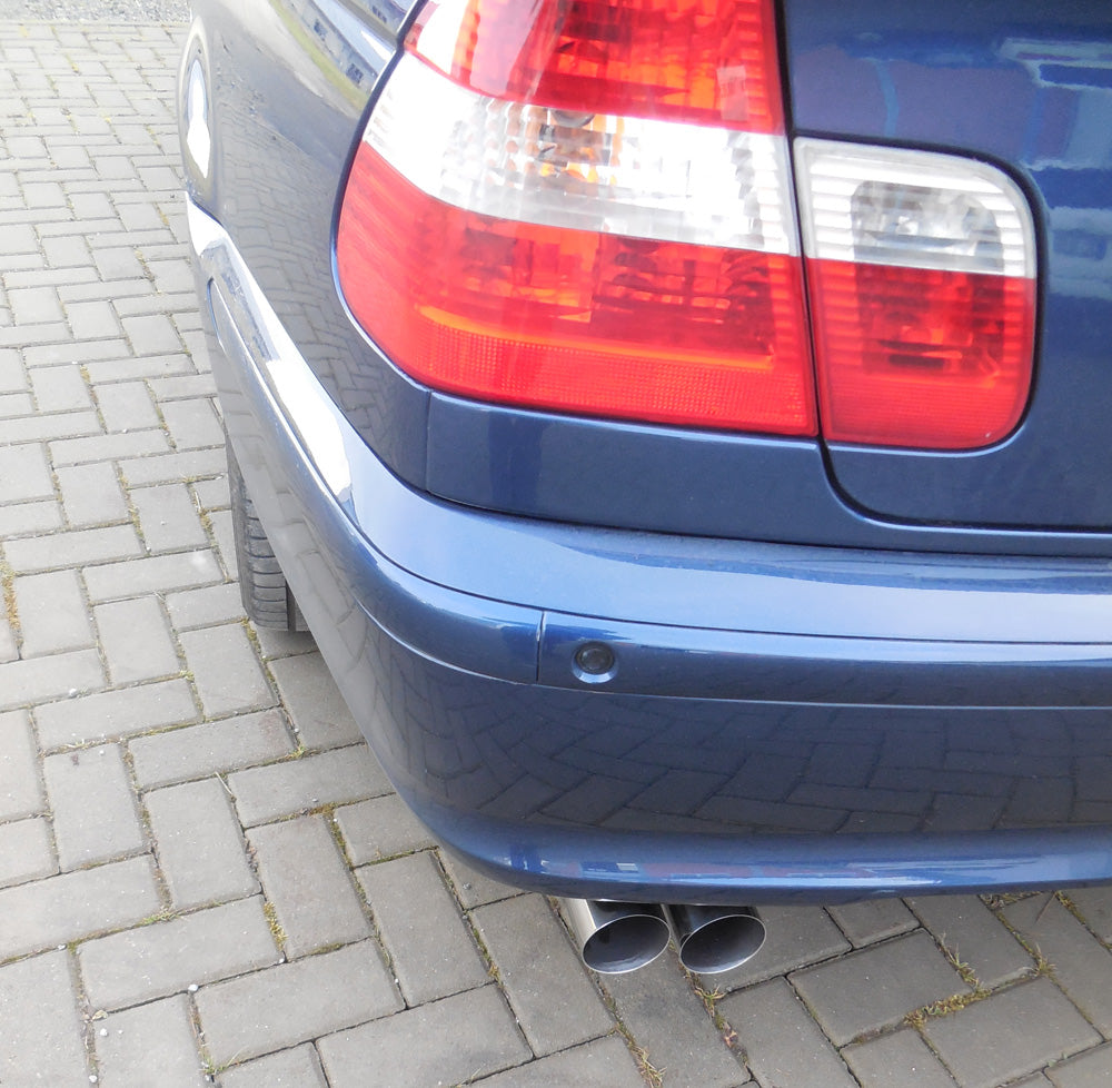 Fox passend fürBMW E46 320/ 323/ 325/ 328/ 330 Endschalldämpfer zweiflutig - 2x76 Typ 10