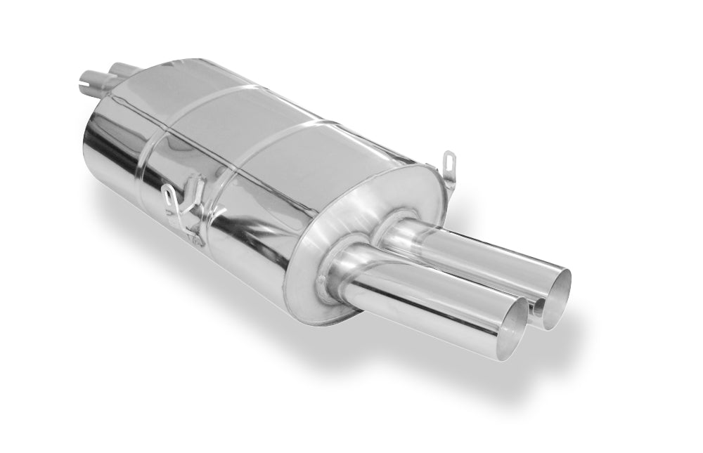 Fox passend fürBMW E46 320/ 323/ 325/ 328/ 330 Endschalldämpfer zweiflutig - 2x76 Typ 10