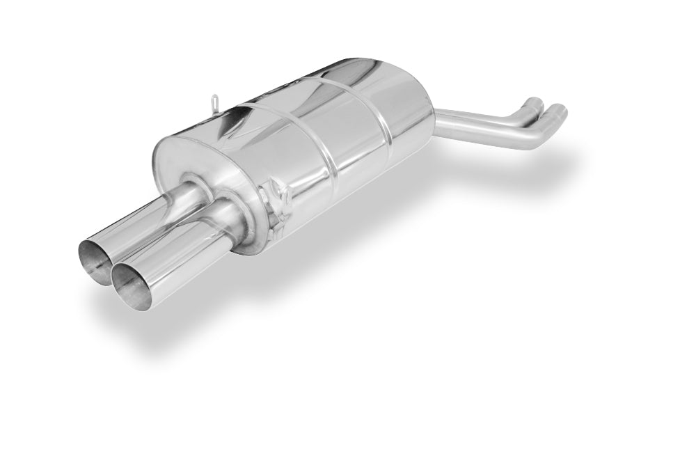Fox passend fürBMW E46 320/ 323/ 325/ 328/ 330 Endschalldämpfer zweiflutig - 2x76 Typ 10