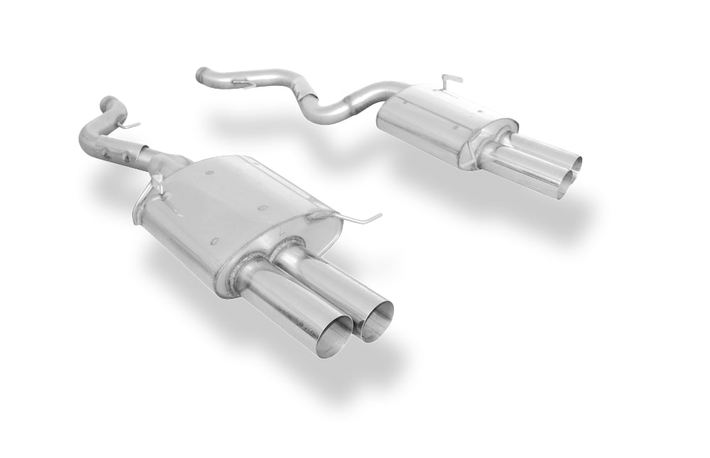 Fox passend fürBMW E93 M3 Cabrio - Super Sound Endschalldämpfer rechts/links - 2x90 Typ 10 rechts/links