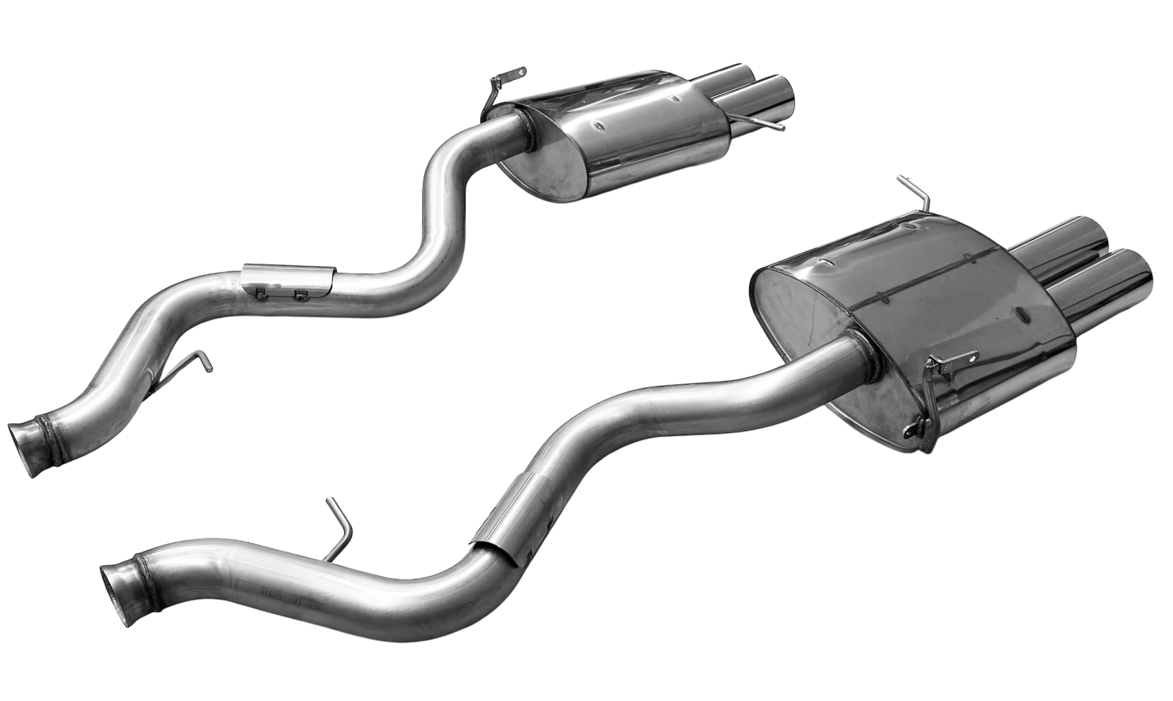 Fox passend fürBMW E92/93 M3 Coupe/ Cabrio Endschalldämpfer rechts/links - 2x90 Typ 24 rechts/links