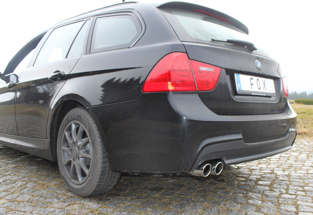 Fox passend fürBMW E90/91/92 - 320d Endschalldämpfer - 2x76 Typ 17