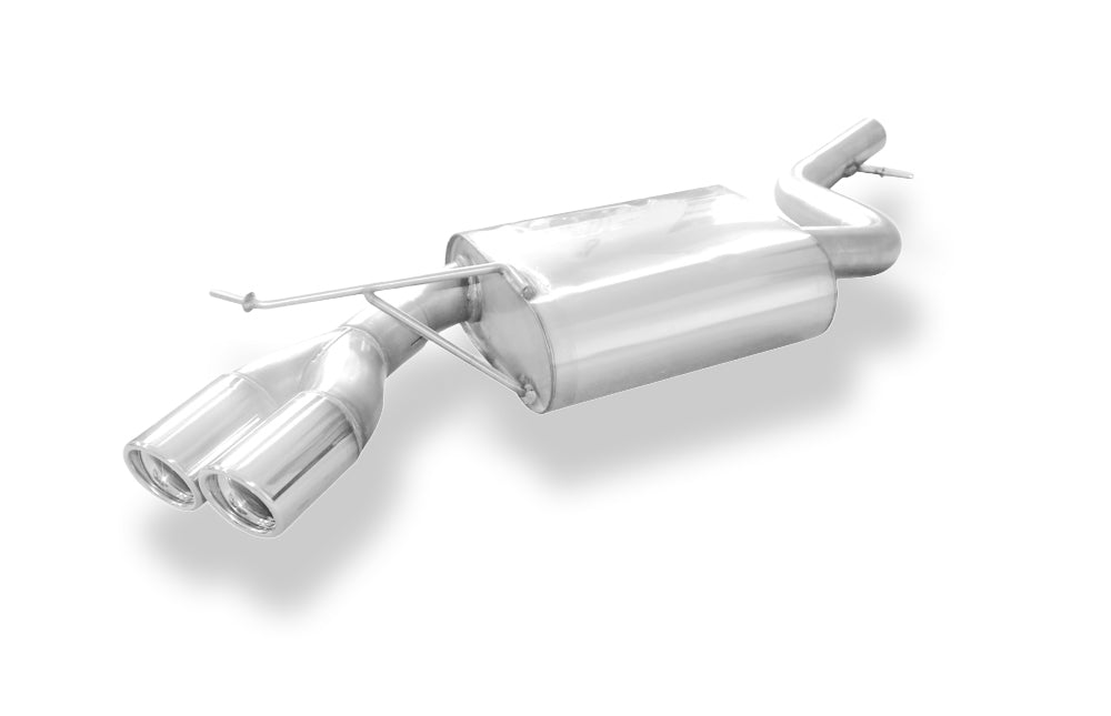Fox passend für BMW E90/91/92 - 320d Endschalldämpfer - 2x76 Typ 17