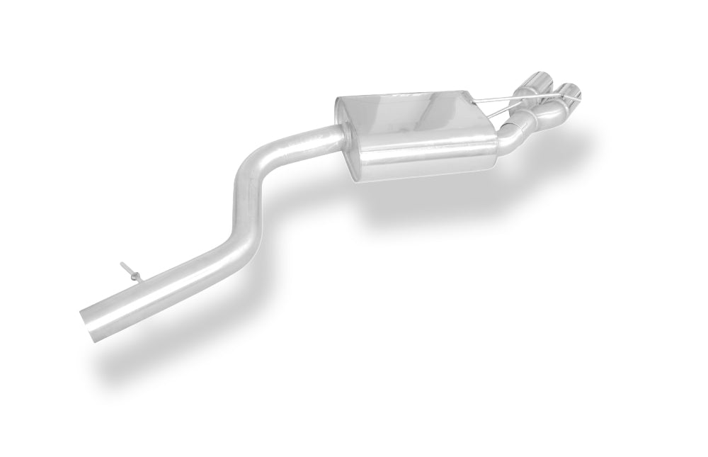 Fox passend fürBMW E90/91/92 - 320d Endschalldämpfer - 2x76 Typ 17
