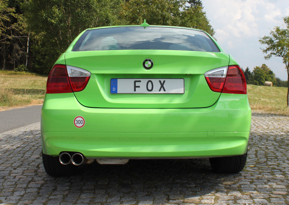 Fox passend fürBMW E90/91/92 - 330i Endschalldämpfer - 2x80 Typ 24