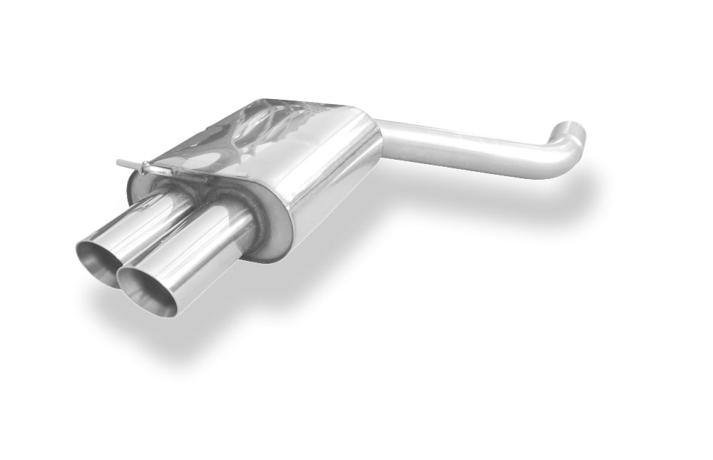 Fox passend fürBMW E90/91/92 - 325d/ 330d Endschalldämpfer - 2x80 Typ 25