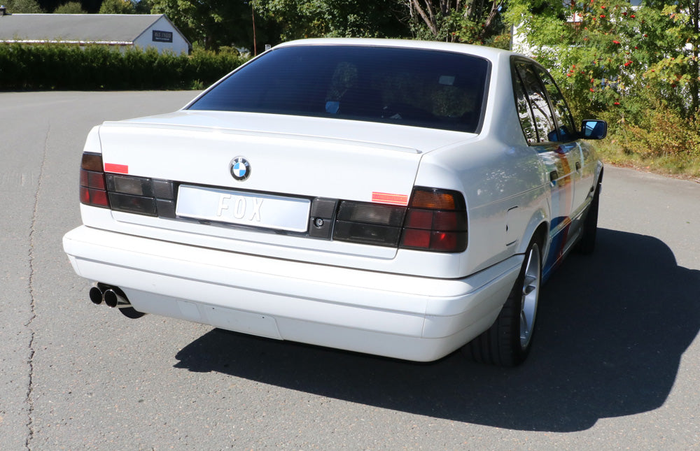 Fox passend fürBMW E34 525i/530i/535i Endschalldämpfer - 2x76 Typ 14
