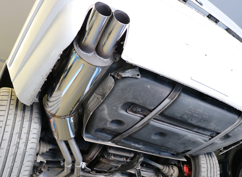 Fox passend fürBMW E34 525i/530i/535i Endschalldämpfer - 2x76 Typ 14
