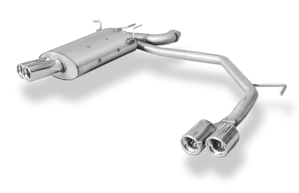 Fox passend für BMW E39 520i/ 523i/ 525i/ 528i - Limousine Endschalldämpfer Ausgang rechts/links - 2x76 Typ 13 rechts/links