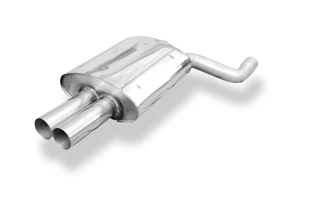 Fox passend fürBMW E39 520i/ 523i/ 525i/ 528i - Touring Endschalldämpfer - 2x76 Typ 10