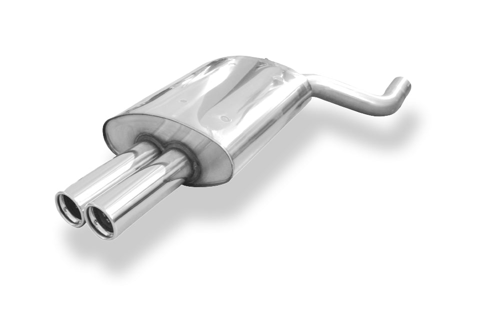 Fox passend fürBMW E39 520i/ 523i/ 525i/ 528i - Touring Endschalldämpfer - 2x76 Typ 13