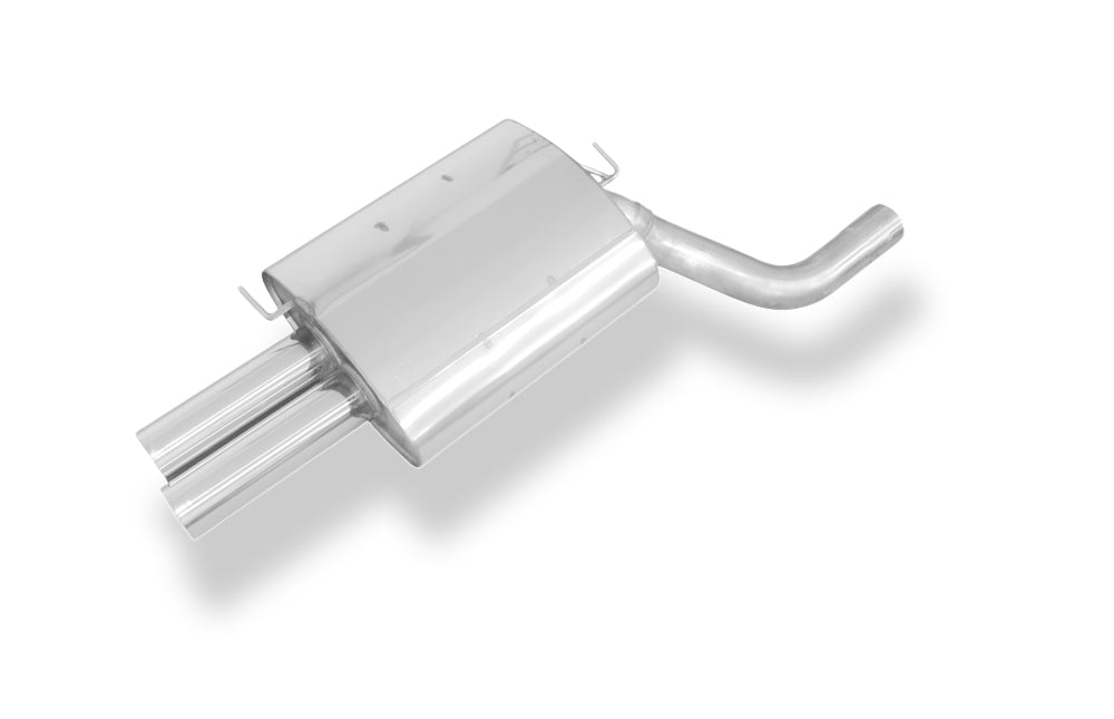Fox passend für BMW E60/61 - 520i/ 523i/ 525i/ 530i Endschalldämpfer - 2x76 Typ 10