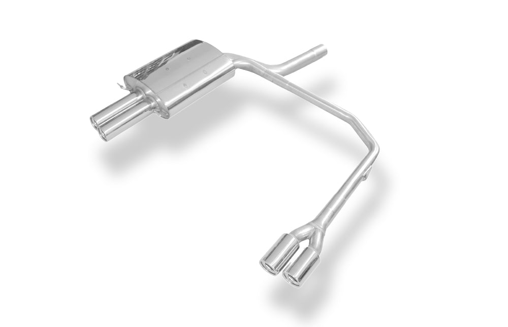 Fox passend für BMW E60/61 520d 525d 530d Endschalldämpfer Ausgang rechts/links - 2x76 Typ 13 rechts/links