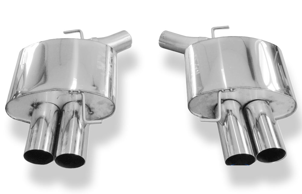Fox passend fürBMW F10 535i Endschalldämpfer rechts/links - 2x80 Typ 10 rechts/links
