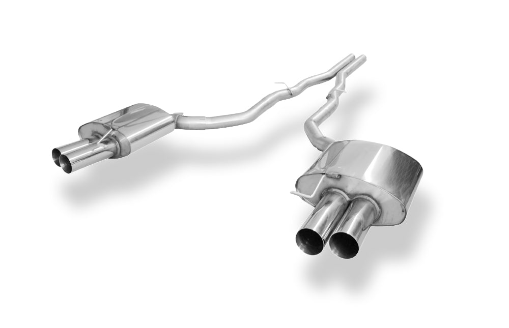 Fox passend fürBMW F10 525d 530d Endschalldämpfer rechts/links - 2x80 Typ 10 rechts/links