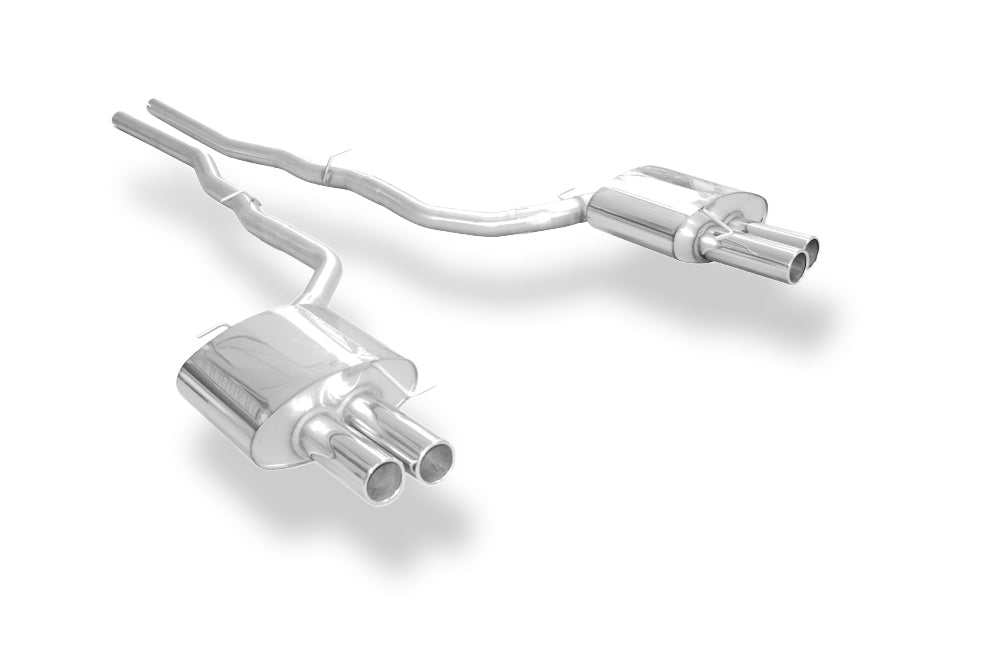 Fox passend fürBMW F10 525d 530d Endschalldämpfer rechts/links - 2x80 Typ 12 rechts/links