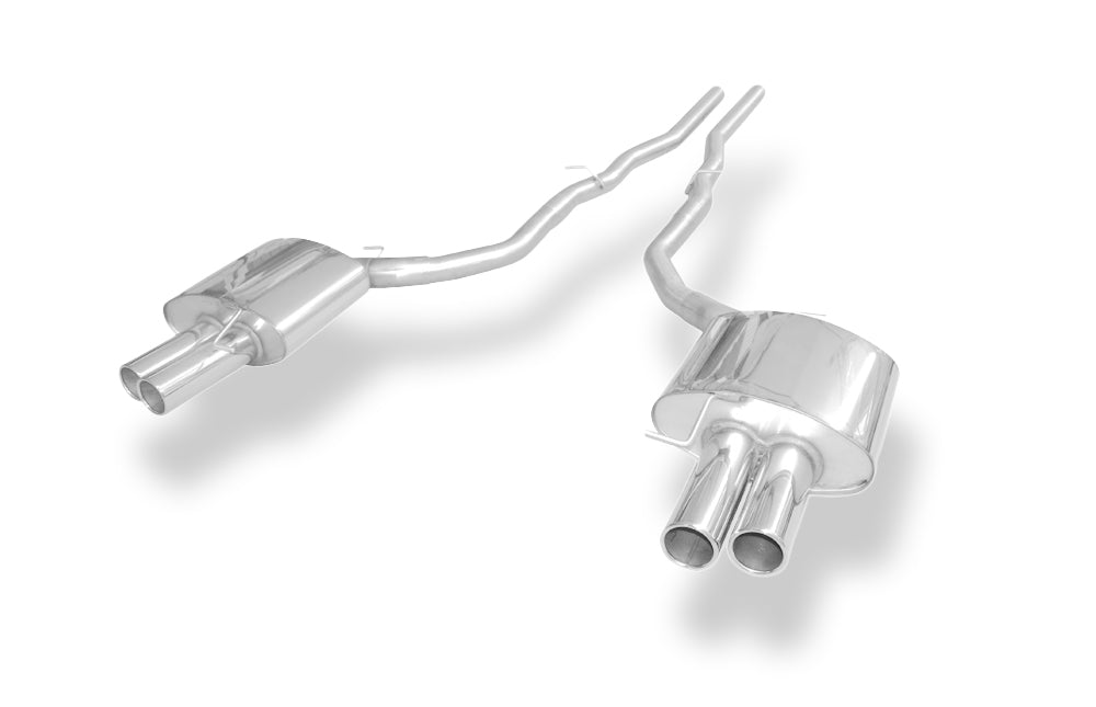 Fox passend fürBMW F10 525d 530d Endschalldämpfer rechts/links - 2x80 Typ 12 rechts/links