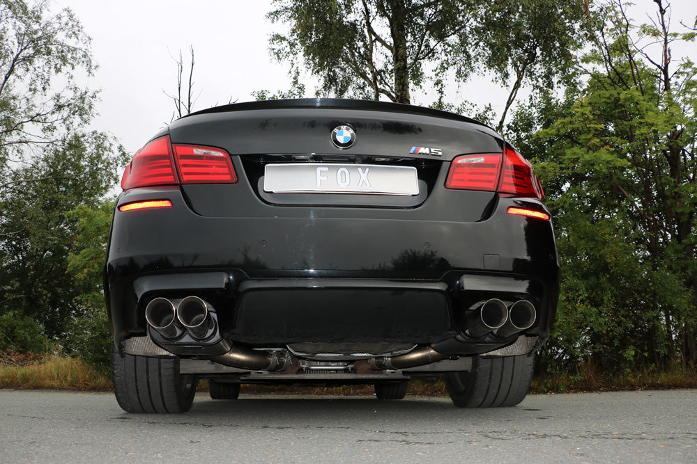 Fox passend für BMW F10 M5 Endschalldämpfer rechts/links - 2x90 Typ 25 rechts/links