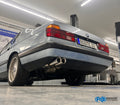 Fox passend für BMW E32 730i/ 735i/ 740i/ 740iL/ 750i/ 750iL Endschalldämpfer Ø2x63,5mm inkl. Montagematerial - 2x76 Typ 25