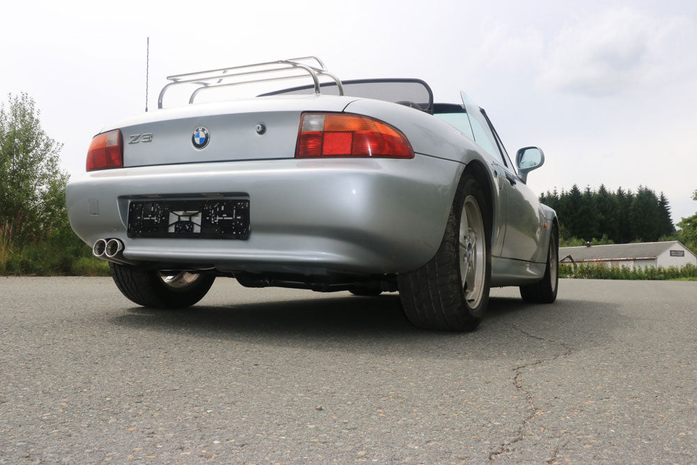 Fox passend fürBMW Z3 Roadster & Coupe - E36 Endschalldämpfer - 2x70 Typ 13