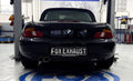 Fox passend für BMW Z3 Roadster & Coupe - E36 Endschalldämpfer - 2x80 Typ 24