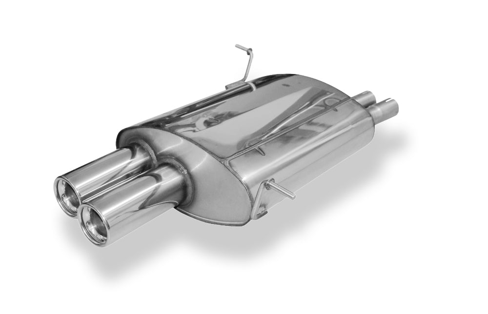 Fox passend fürBMW Z3/ Z3 Coupe 3,0l Endschalldämpfer - 2x80 Typ 13
