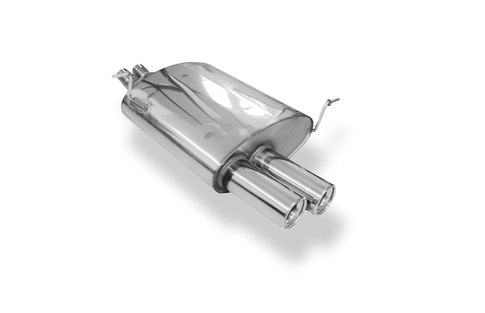 Fox passend fürBMW Z3/ Z3 Coupe 3,0l Endschalldämpfer - 2x80 Typ 13