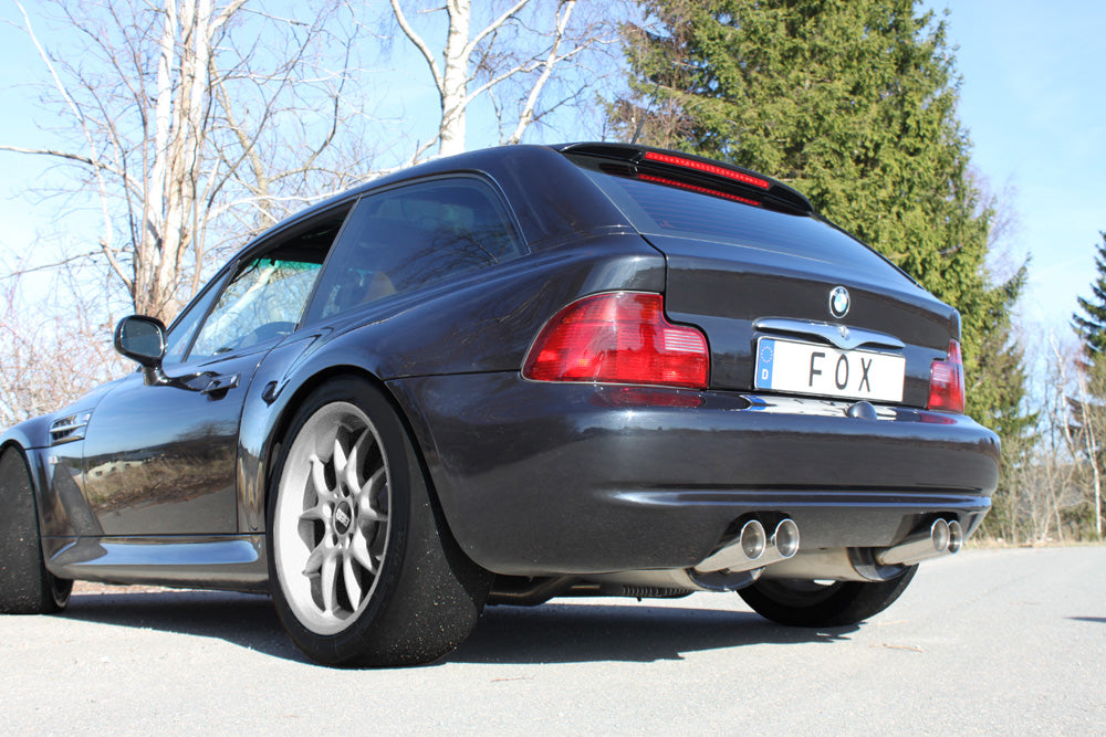 Fox passend fürBMW Z3 M Endschalldämpfer rechts/links - 2x80 Typ 25 rechts/links