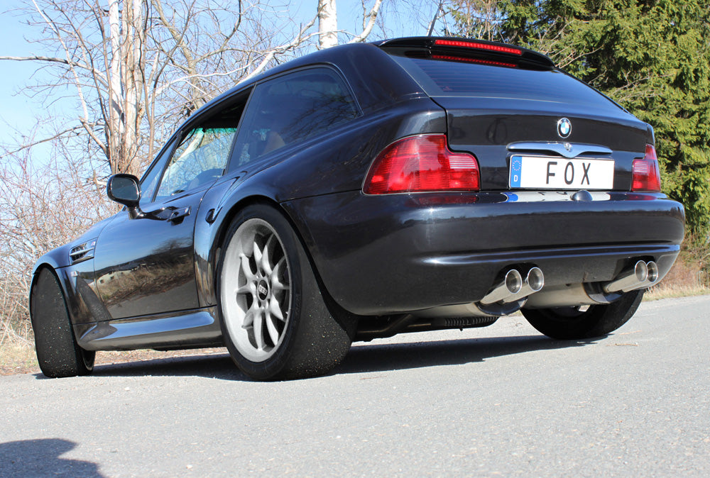 Fox passend für BMW Z3 M Endschalldämpfer rechts/links - 2x80 Typ 25 rechts/links