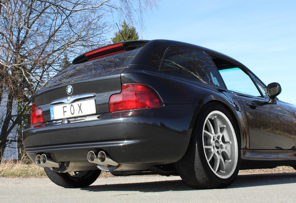 Fox passend fürBMW Z3 M Endschalldämpfer rechts/links - 2x80 Typ 25 rechts/links