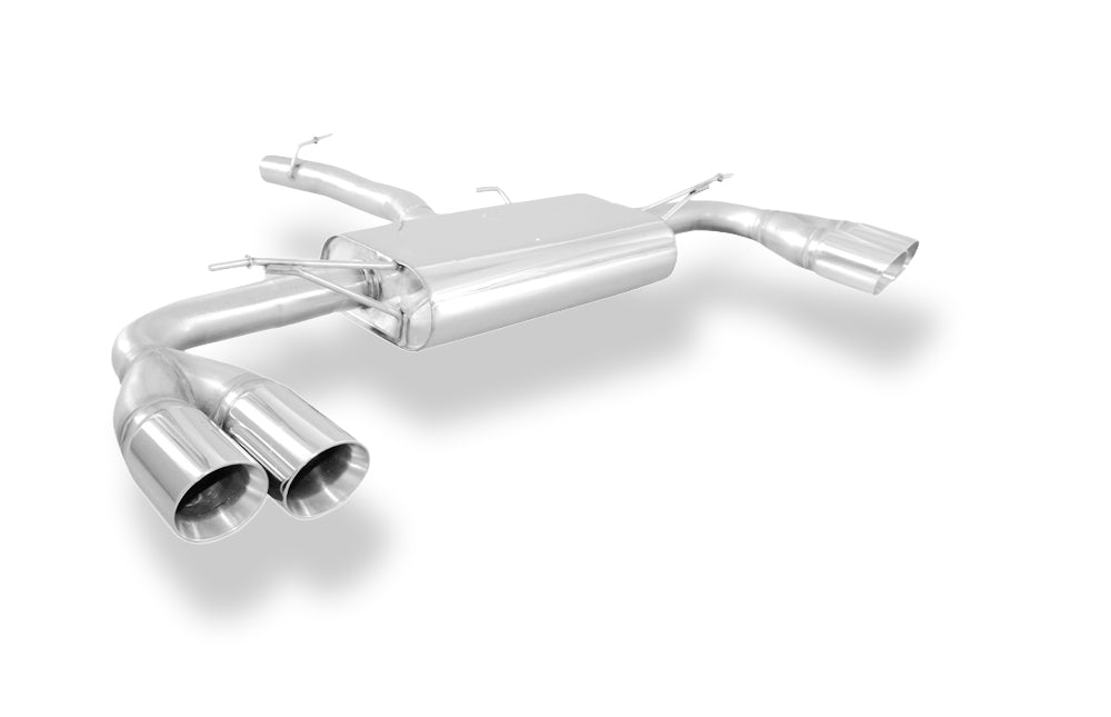Fox passend fürBMW X3 F25 Endschalldämpfer quer Ausgang rechts/links - 2x90 Typ 25 rechts/links