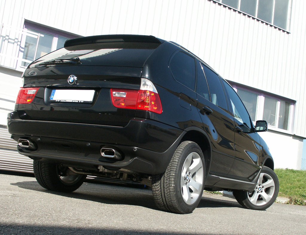 Fox passend fürBMW X5 E53 Endschalldämpfer rechts/links - 160x80 Typ 53 rechts/links