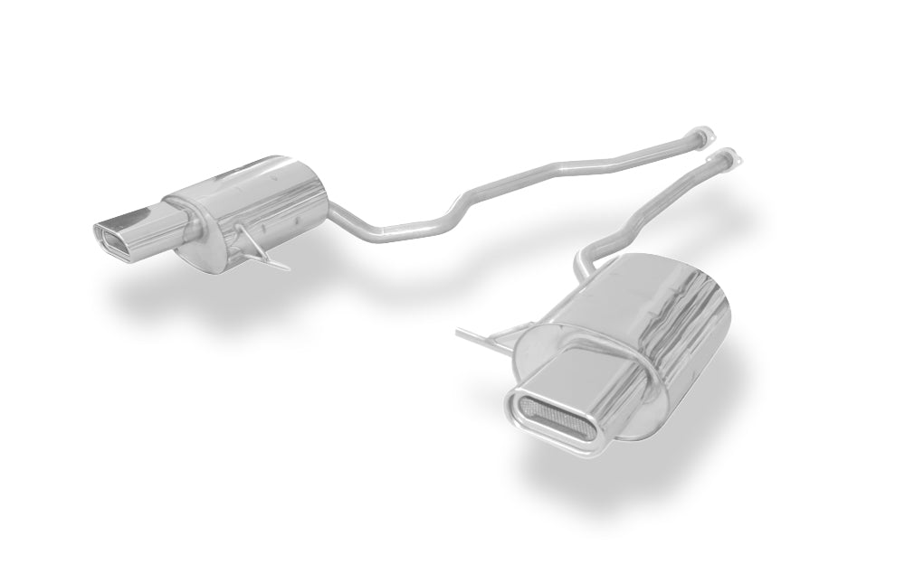 Fox passend fürBMW X5 E53 Endschalldämpfer rechts/links - 160x80 Typ 53 rechts/links