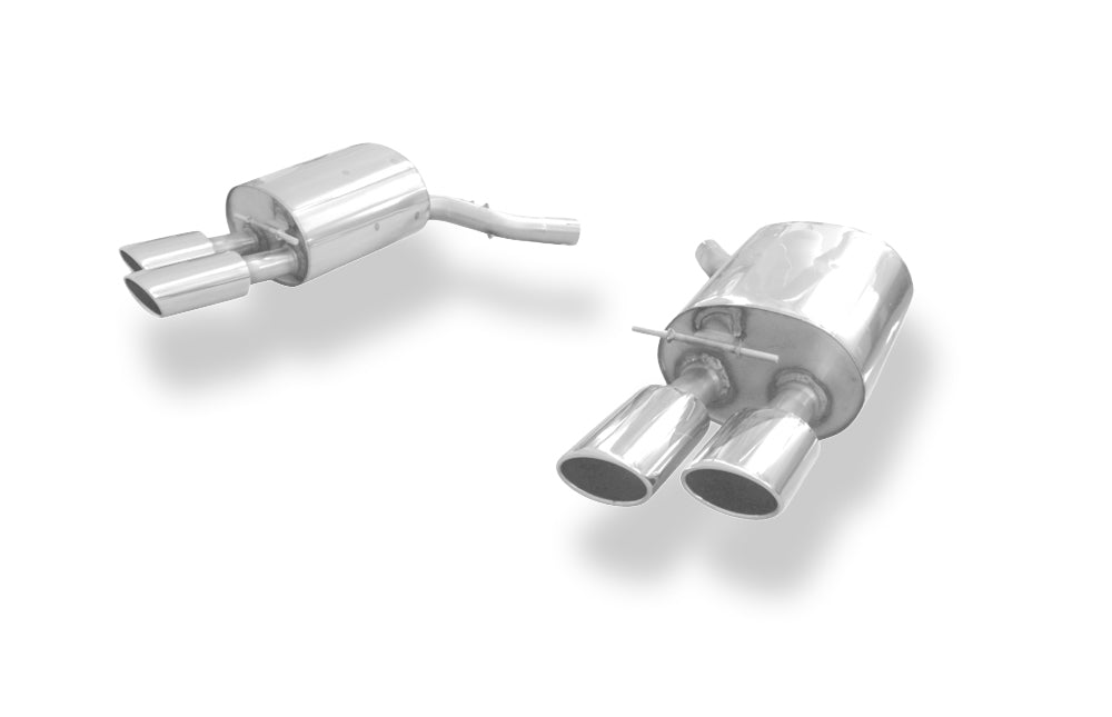 Fox passend für BMW E63/64 645i 650i Endschalldämpfer rechts/links - 2x115x85 Typ 44 rechts/links