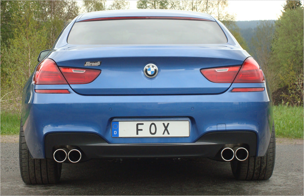 Fox passend fürBMW F12/F13/F06 - 640i mit M-Paket Endschalldämpfer rechts/links - 2x90 Typ 12 rechts/links