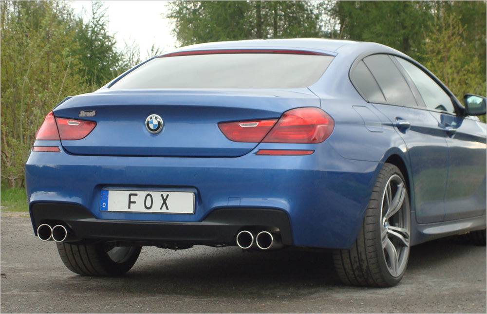 Fox passend fürBMW F12/F13/F06 - 640i mit M-Paket Endschalldämpfer rechts/links - 2x90 Typ 12 rechts/links