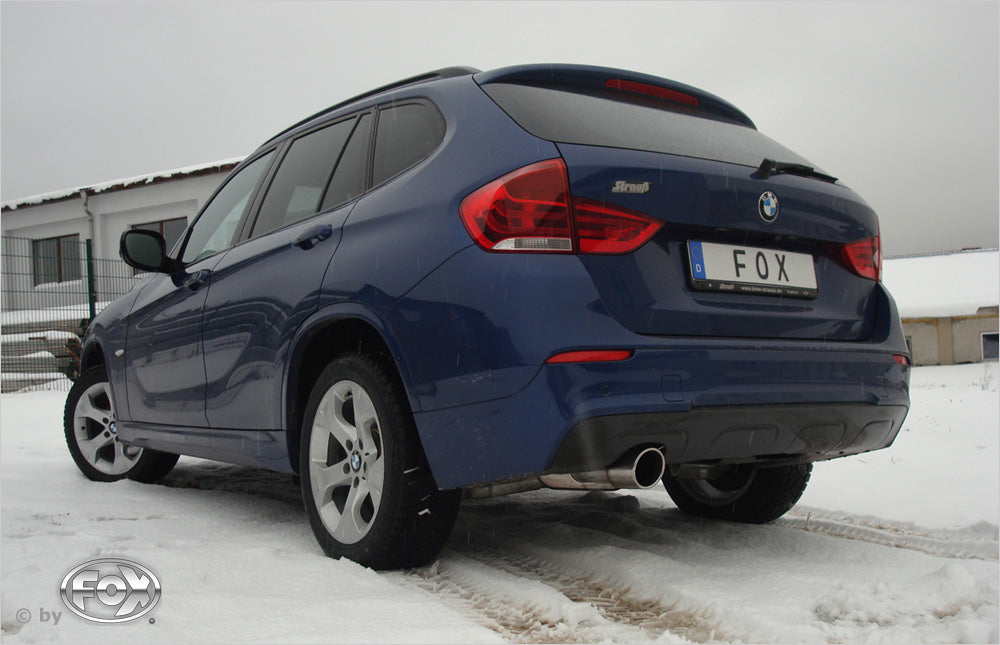 Fox passend fürBMW X1 - X84 Diesel Endschalldämpfer - 1x100 Typ 16