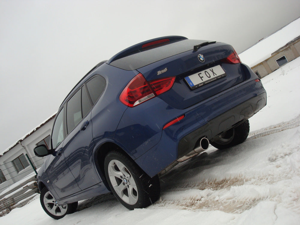 Fox passend fürBMW X1 - X84 Diesel Endschalldämpfer - 1x100 Typ 16